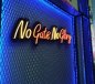 Preview: Neon Led No guts no glory wall lamp for your home, office or shop!